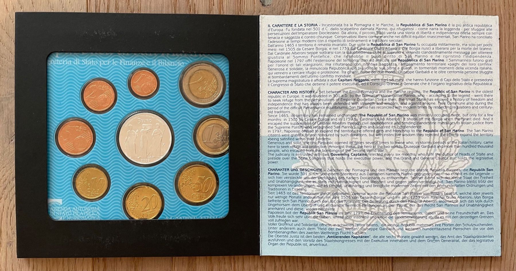 Tutti le monete: 2003 San Marino KMS EURO – Nuovo e nell'imballaggio originale da Hombrechtikon venduto da bettersurfer 4