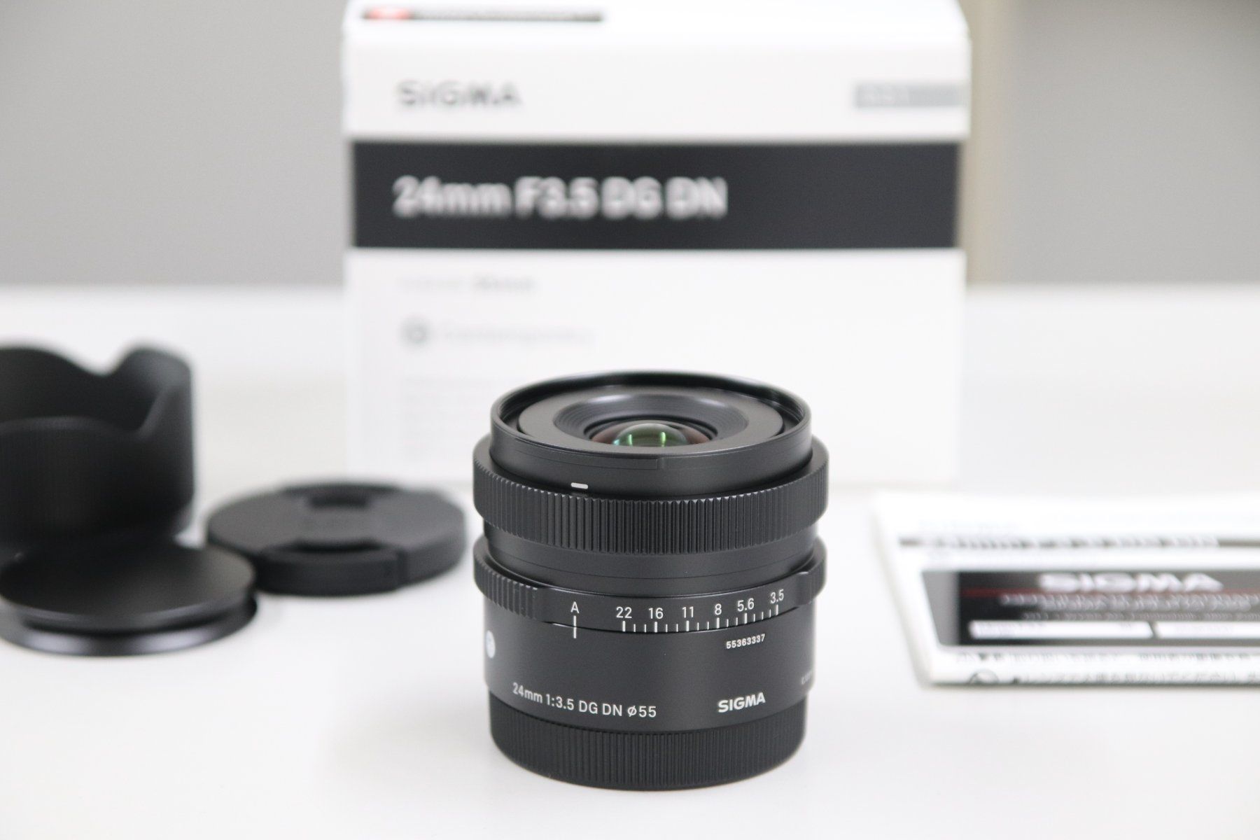 Sigma Objektive: Sigma 24mm 3.5 DG DN für Sony E-Mount – Gebraucht aus Zofingen von OWYSSAG