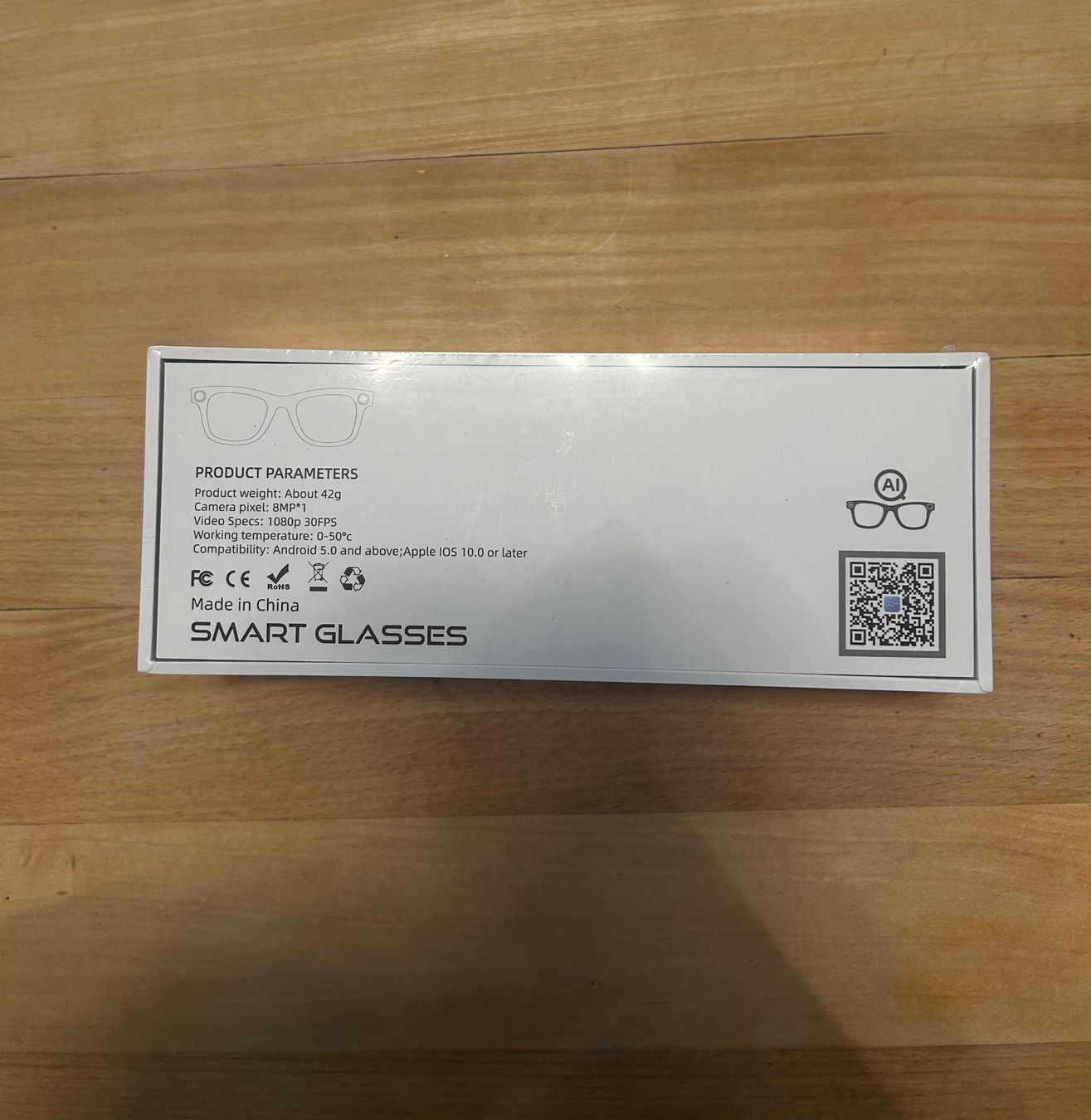 Occhiali & Lenti: Lunettes intelligentes - caméra HD 1080p, Bluetooth – Nuovo e nell'imballaggio originale da Le Locle venduto da Diabolo11 1