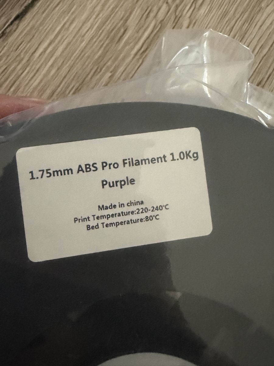 Stampanti 3D: 3D-Drucker Filament ABS Pro, 1.75mm, Lila – Nuovo (secondo la descrizione) da Wettingen venduto da Joelds98 3