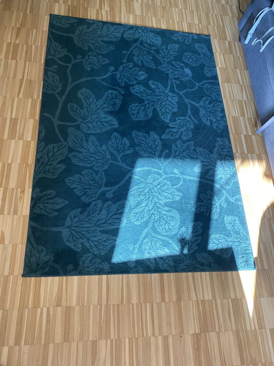 Ikea Tappeti: Teppich mit Pflanzenmuster – Usato da Zürich venduto da asl_5pwq 1