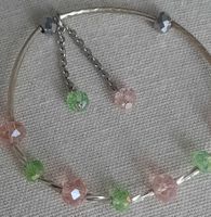 Sommer Armreif mit zarten Glasperlen, Handmade, Top!