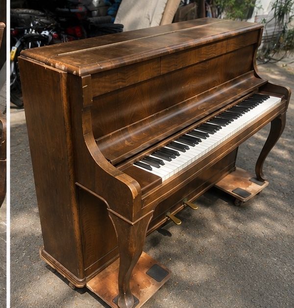 Musikinstrumente: August Förster Klavier Holz braun – Gebraucht aus Beinwil am See von Findus2013 4