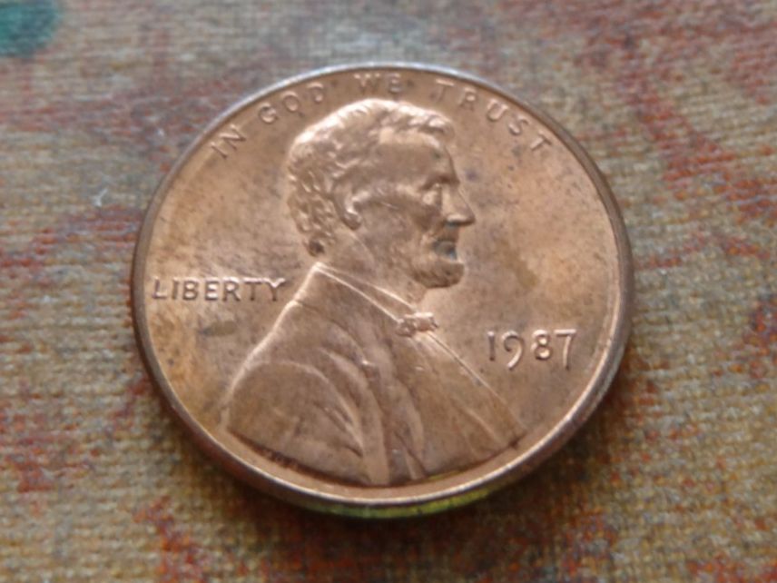 Tutti le monete: USA 1 cent 1987 – Usato da Romanel-sur-Lausanne venduto da Swift13