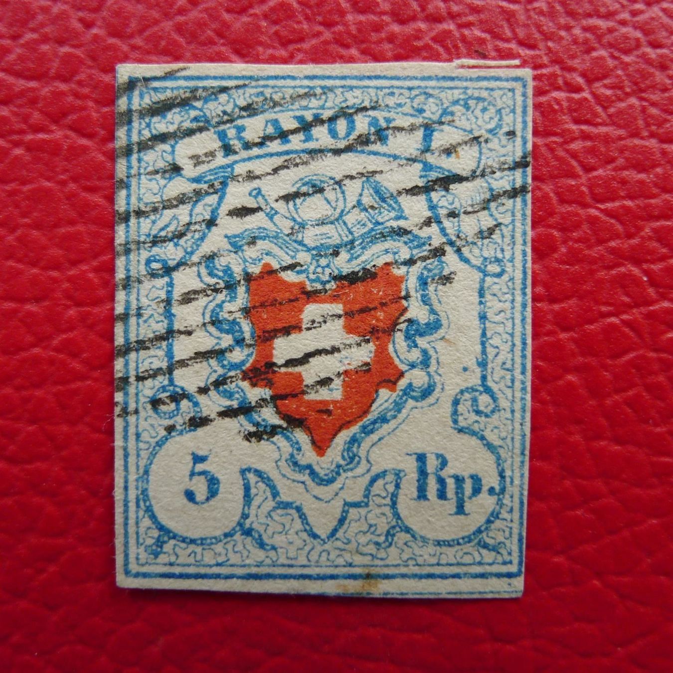 Tutti i francobolli: Rayon I (17II) Type 29 C2-LO, fehlerfrei, Kat: 200.-+ – Usato da Sursee venduto da Luzernerraute