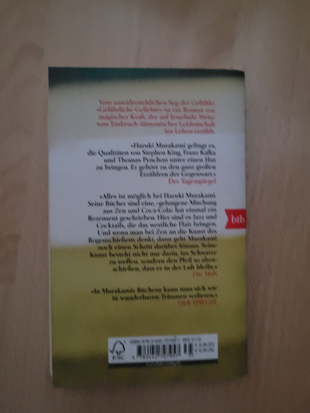 Libri: Murakami Gefährliche Geliebte – Usato da Perlen venduto da Safari_23 1