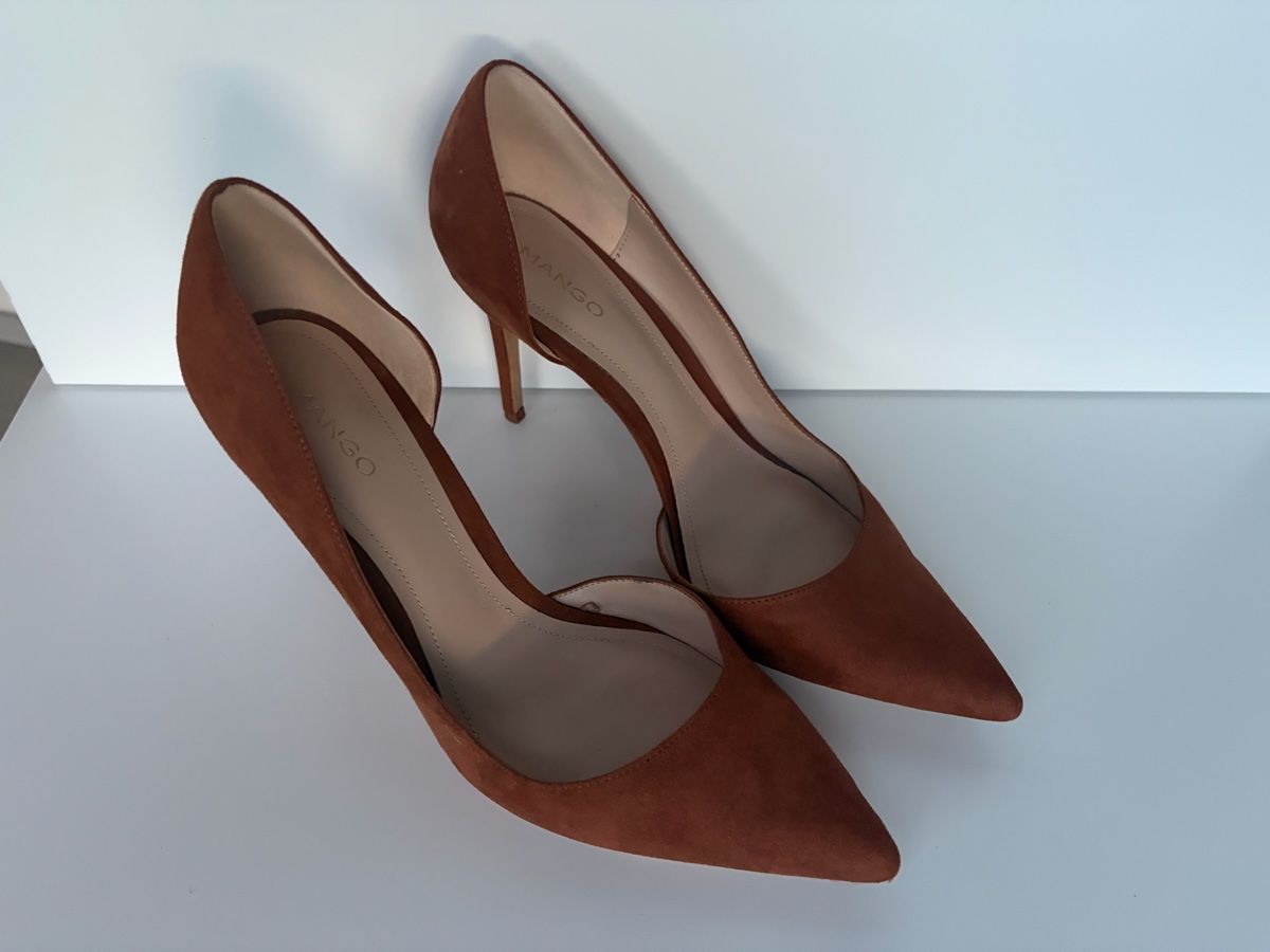 Mango Scarpe da donna: Mango - Elegant Brown Suede - Size 39 – Usato da Nyon venduto da Deb_D39 5