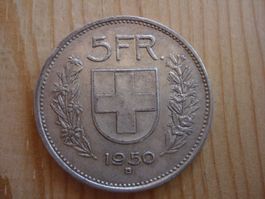 (P2) 5 Franken 1950