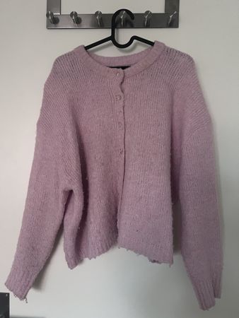 Trend Strickjacke in Rosa, Gr. S