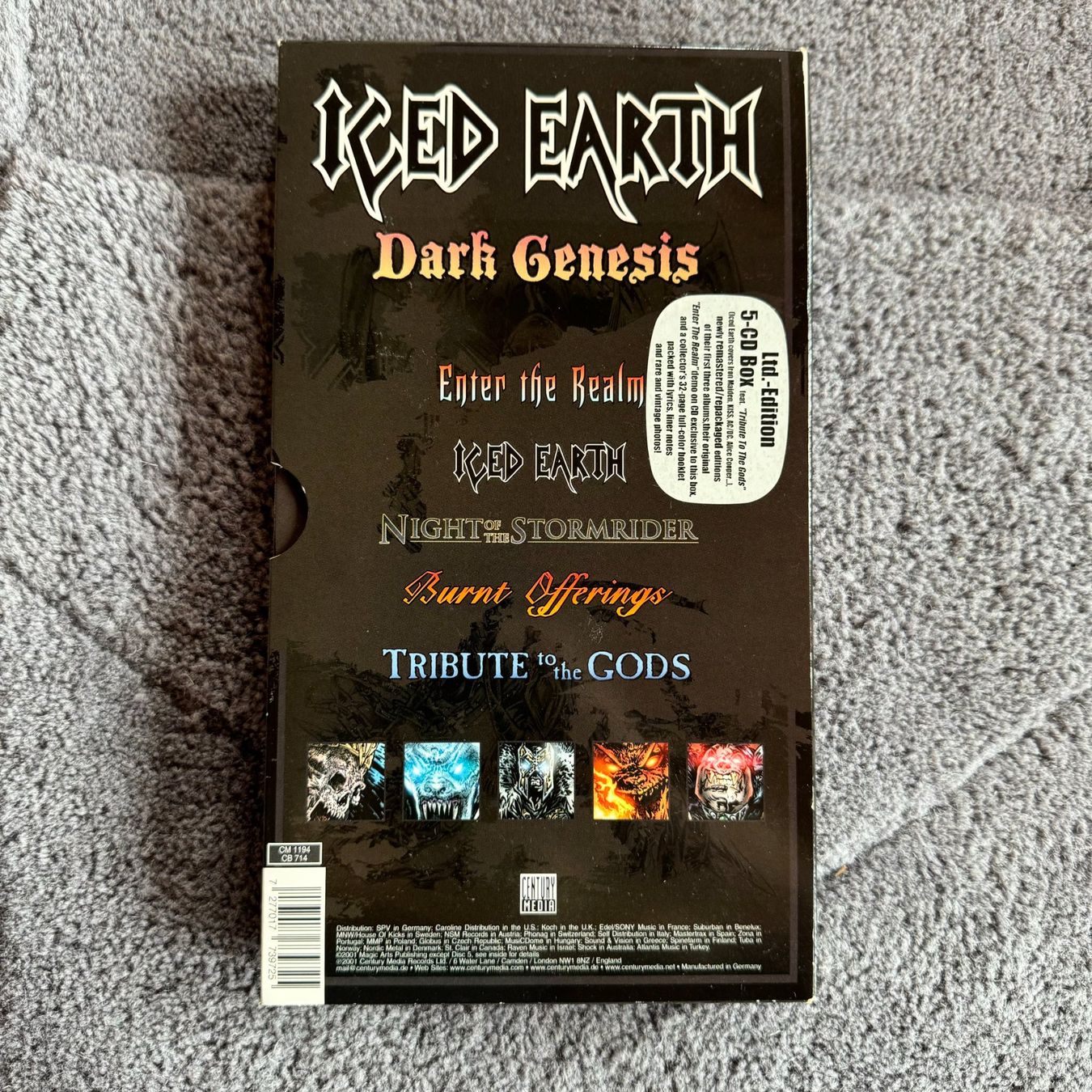 CDs: Iced Earth Dark Genesis Boxset LTD Heavy Metal – Gebraucht aus Willerzell von Stoeff8l 2