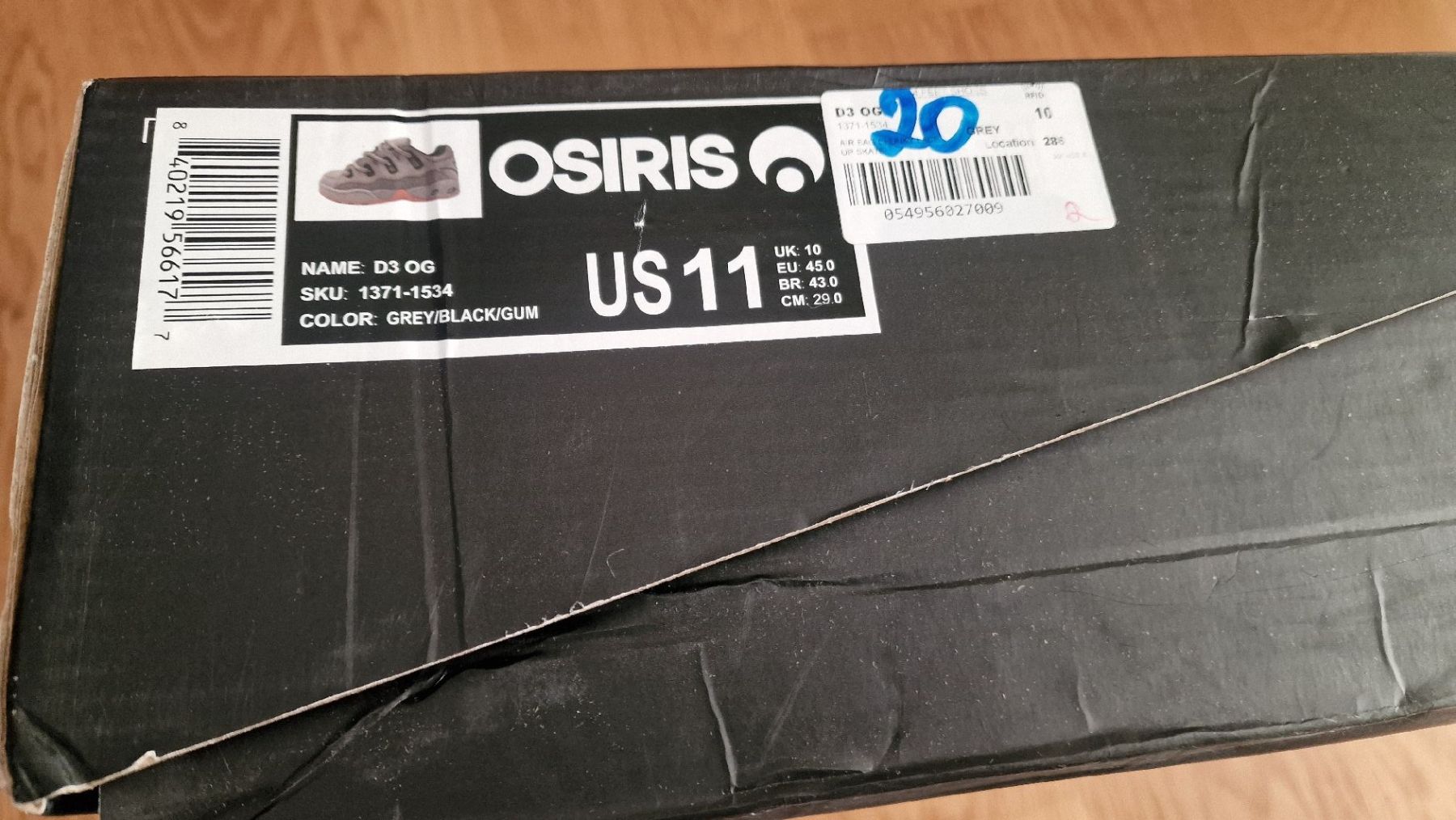 Scarpe da uomo: Osiris D3 OG in Grösse 45 29cm neu! – Nuovo e nell'imballaggio originale da Urtenen-Schönbühl venduto da Saints67 1