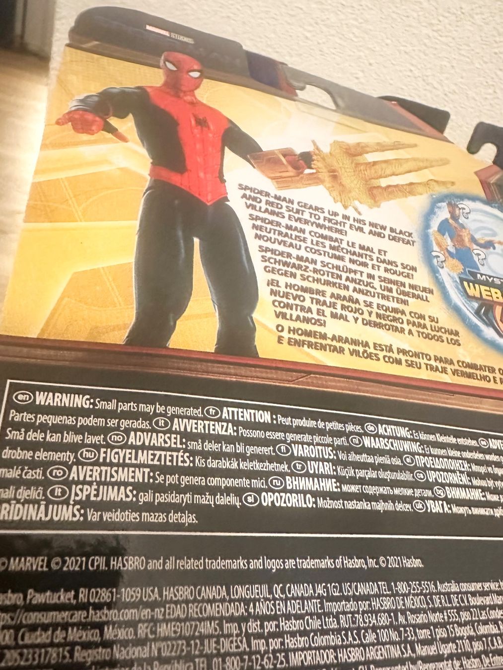 Hasbro Figuren: 3 Marvel Studios SpiderMan Mystery Web Gear neu hasbro 2021 – Neu und originalverpackt aus Baar von Mic_vL 5