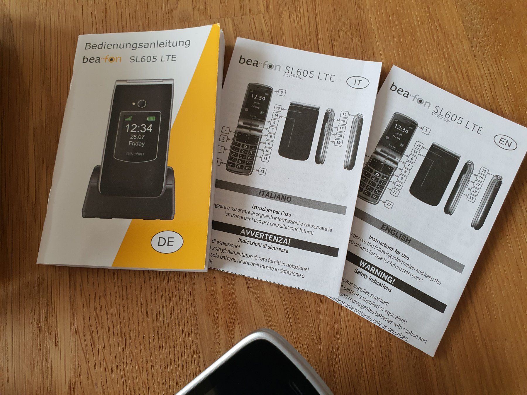 Handys / Smartphones: Klapphandy Tastenhandy Bea Fon SL605 LTE 4G  NEU – Neu (gemäss Beschreibung) aus Winterthur von Nooitgedagt 6