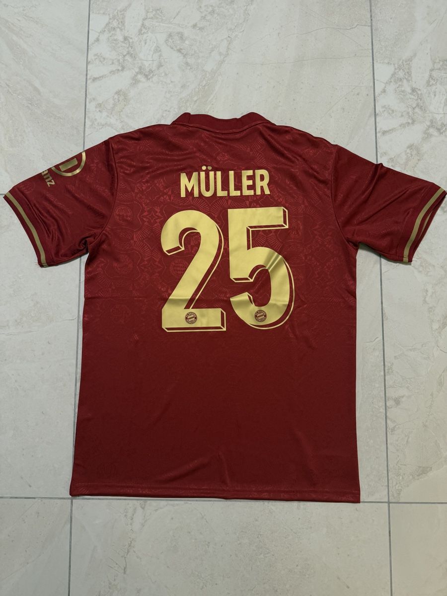 Adidas Canottiere & Pantaloni: Bayern München Trikot Müller #25 – Nuovo (secondo la descrizione) da Bronschhofen venduto da leo_99hp 1