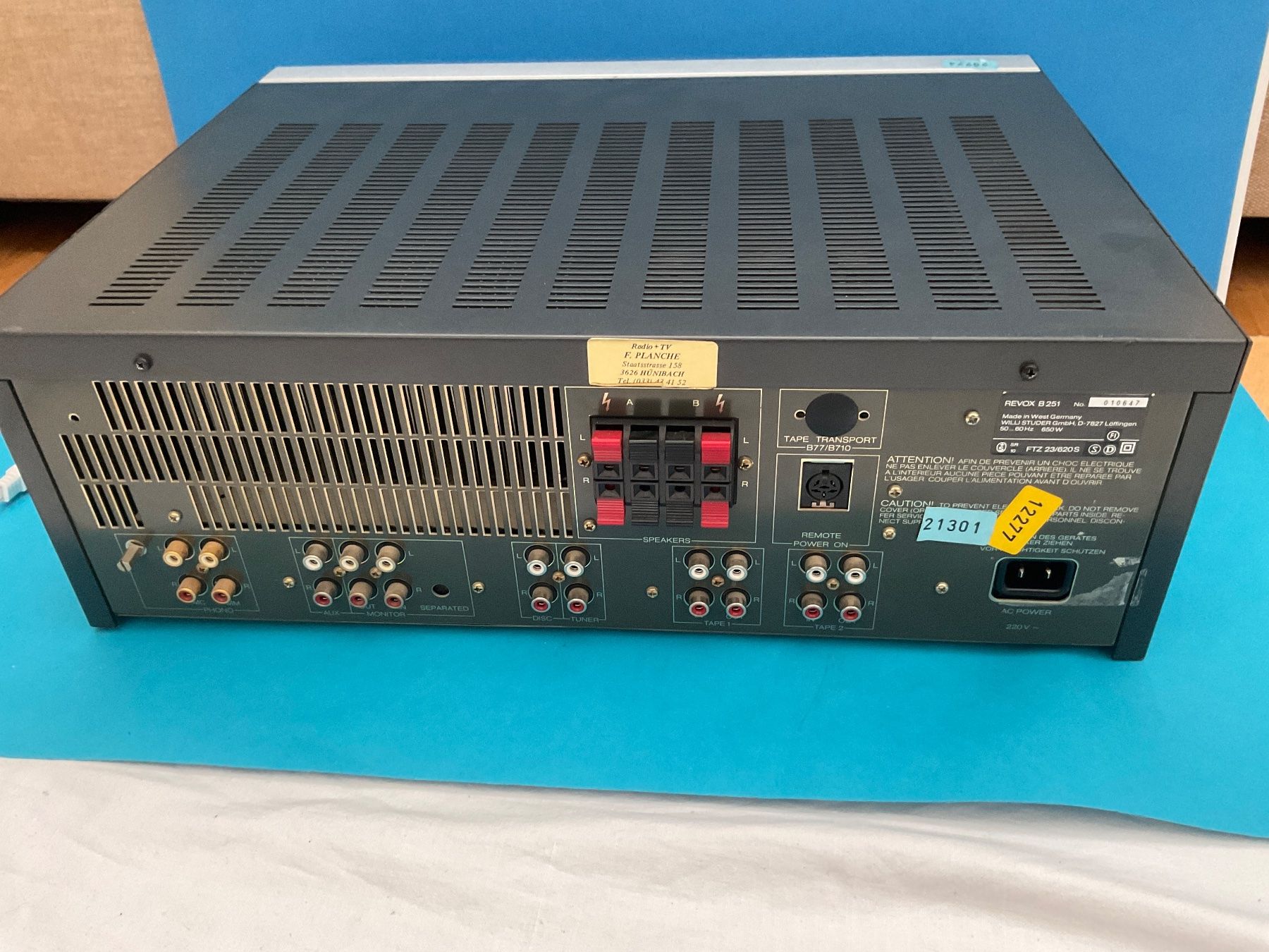 Revox Verstärker: ReVox B 251 Amplifier – Gebraucht aus Langenthal von RronJora 5
