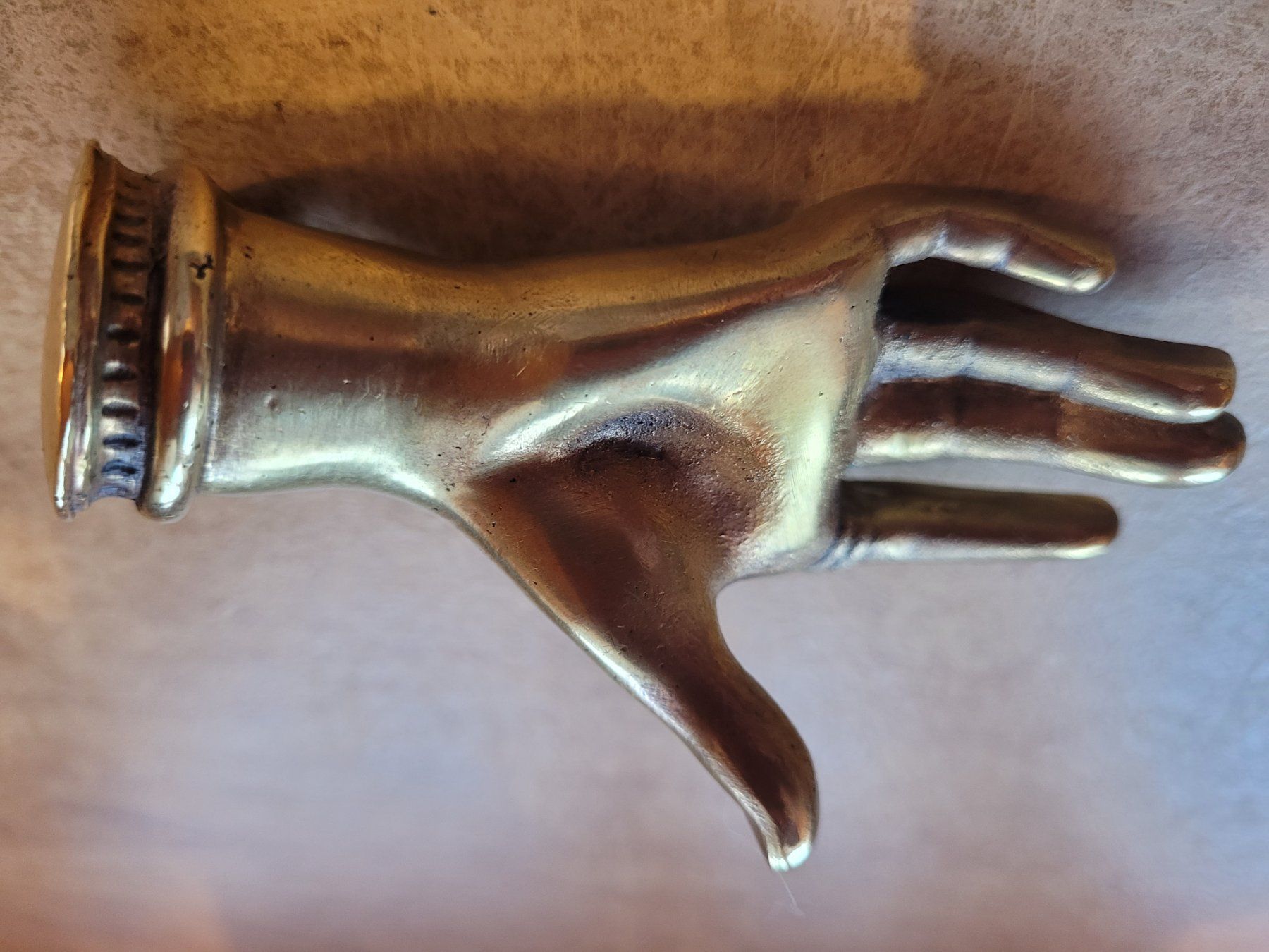 Sculture & Statue: Antike kleine Bronze "Hand Gottes" – Usato da Ennetmoos venduto da Billi20 4