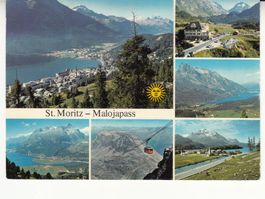 St. Moritz Malojapass ca. 1970