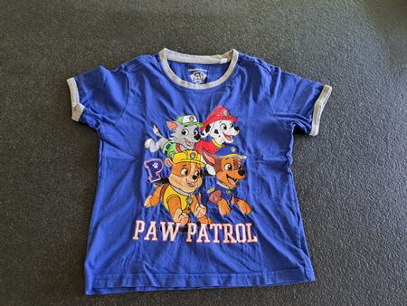 Kinder T-Shirt Paw Patrol blau Grösse 116