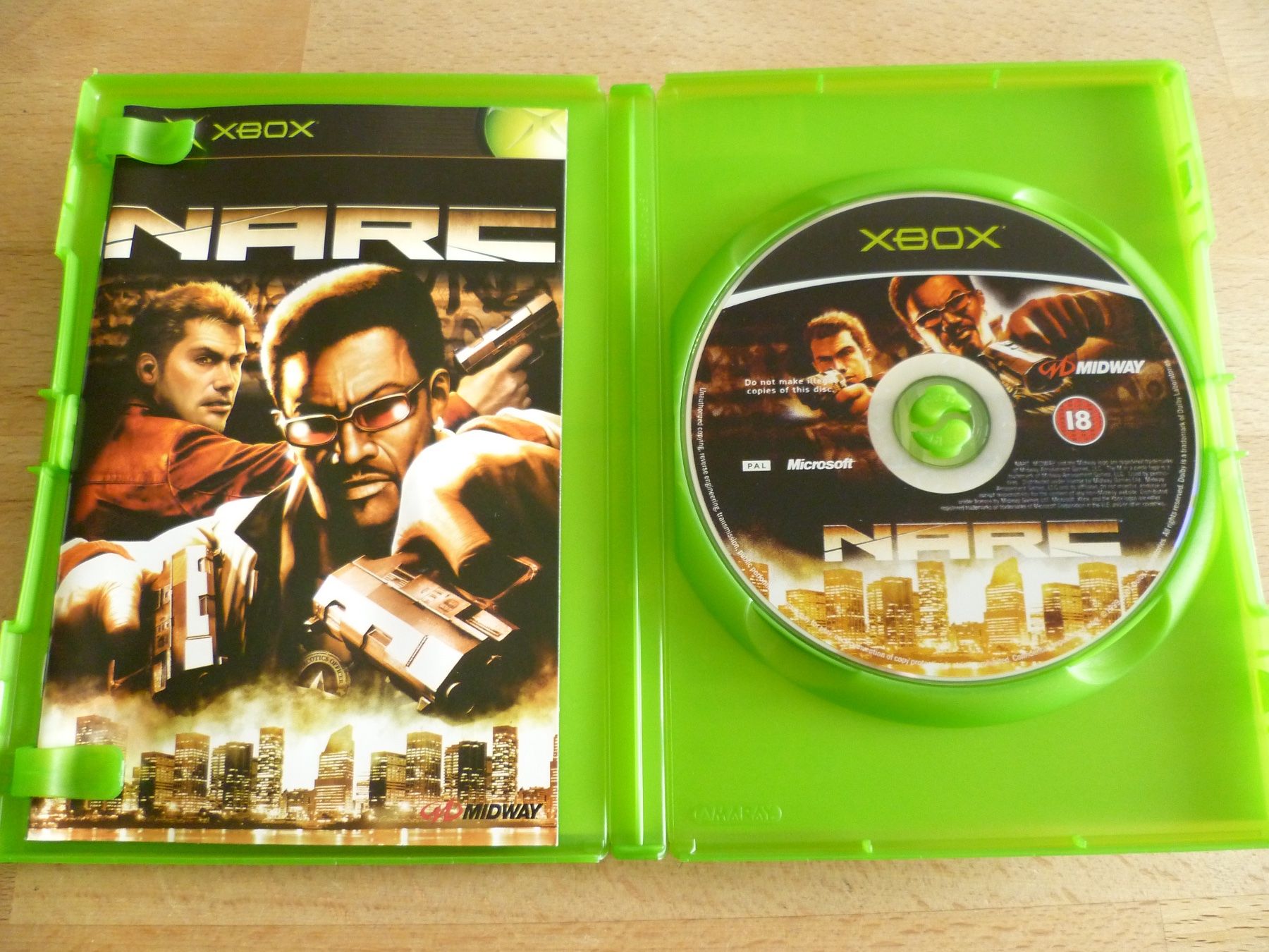 Microsoft Giochi: NARC - Microsoft Xbox – Usato da Thalwil venduto da ranx 1