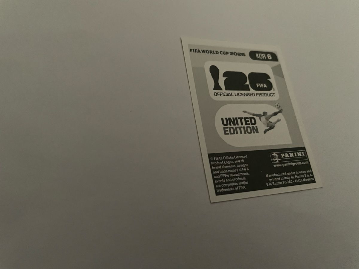 Panini Sammelbilder & Trading cards: FIFA WM 2026 Youngwoo Seol KOR 6 – Neu (gemäss Beschreibung) aus Winterthur von Cobraforce 1