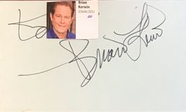 Brian Kerwin Autogramm signiert Karte mit Bild 8x13cm