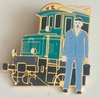 Pin's Schmid Muller Design - Le mécanicien - Ae 4/7 10901...