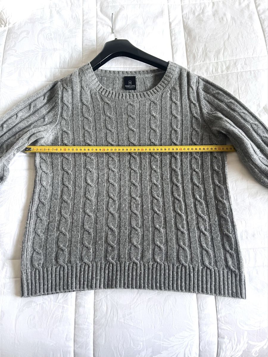 Madeleine Maglioni & Felpe: Pull Gris Madeleine 100% Cachemire T. 38/40 – Usato da Porrentruy venduto da SYANKA 7