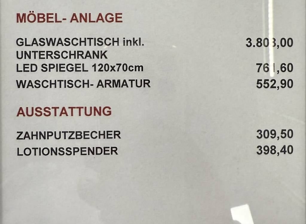 Badezimmermöbel: Badmöbelset ( Listenpreis 5'882.- – Neu (gemäss Beschreibung) aus Amriswil von deluxe_bad 9