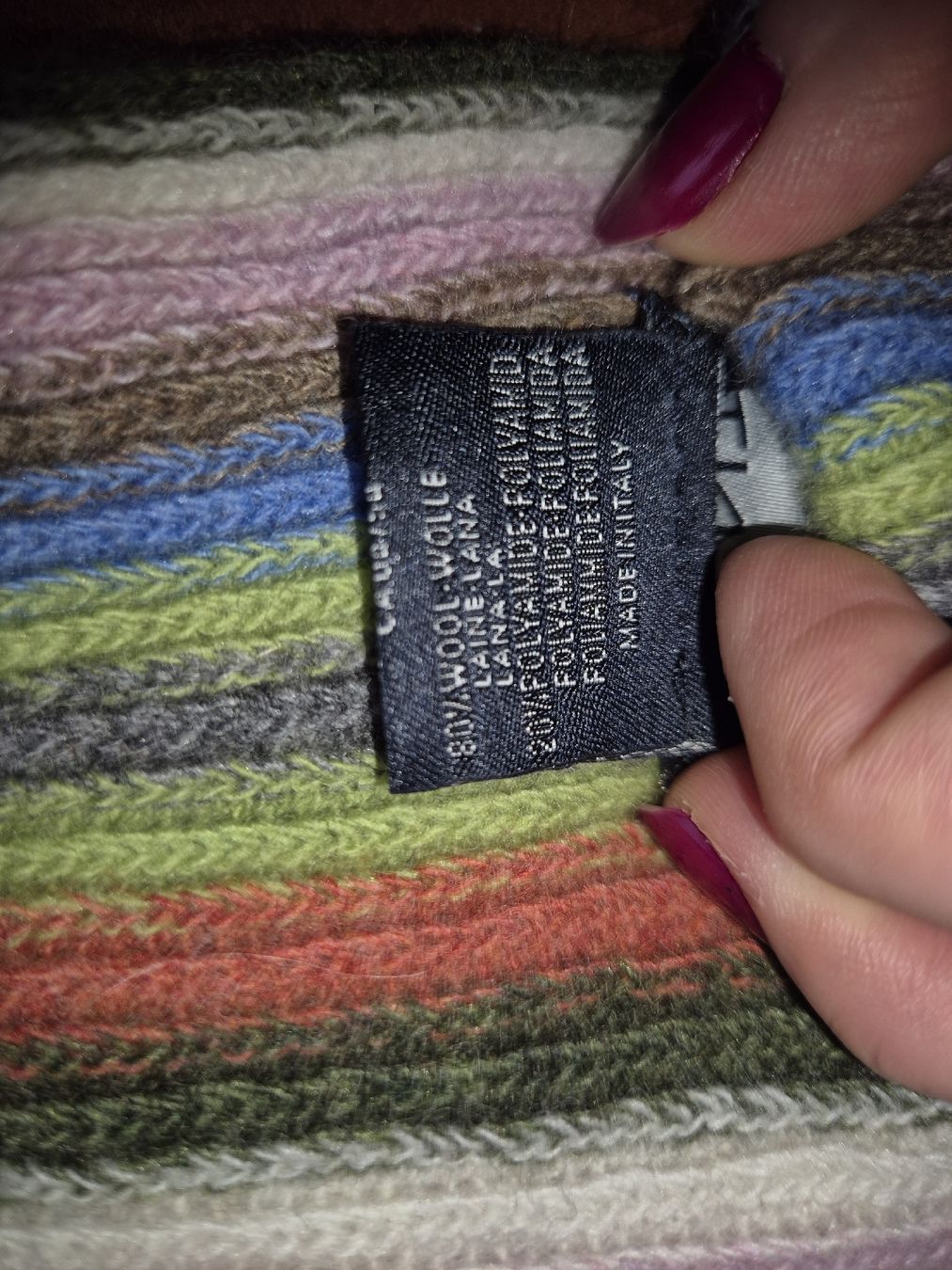 Gant Foulard & Sciarpe: Sciarpa GANT a righe multicolore lana  – Nuovo (secondo la descrizione) da Roveredo GR venduto da mar_8nzd 4
