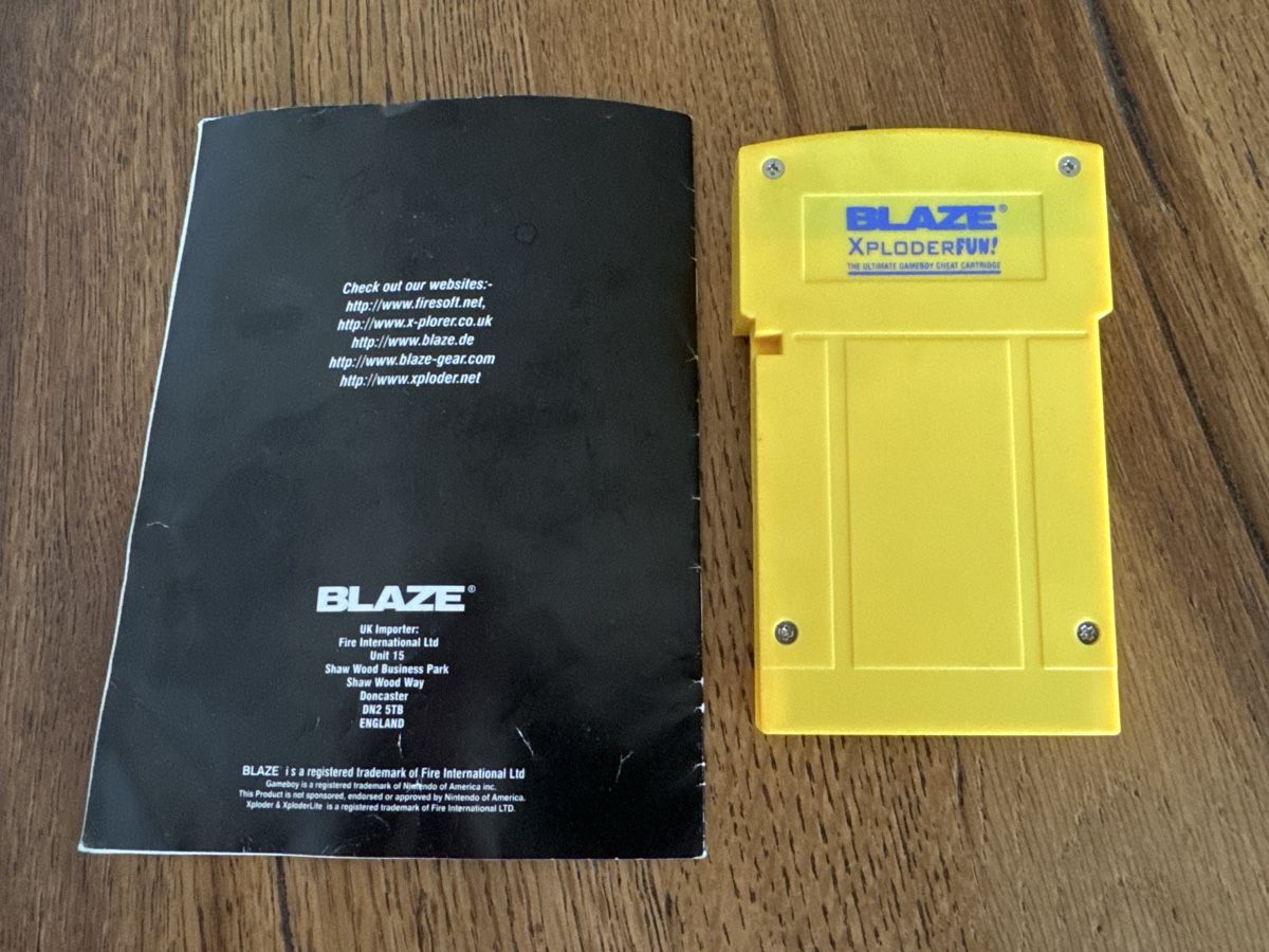 Nintendo Jeux: Cheat Modul Blaze Xploder Fun Gameboy – D'occasion à Lenzburg par eyworld 1
