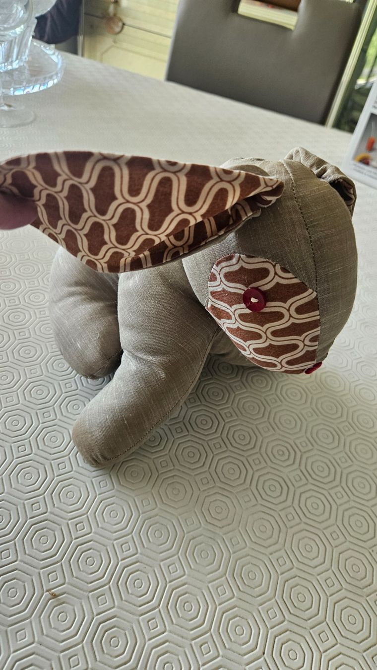 Spielzeuge: Peluche coniglio di pezza realizzato a mano – Gebraucht aus Melano von H-Sara 1