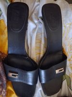 Sandaletten GUCCI schwarz Grösse 39 Leder