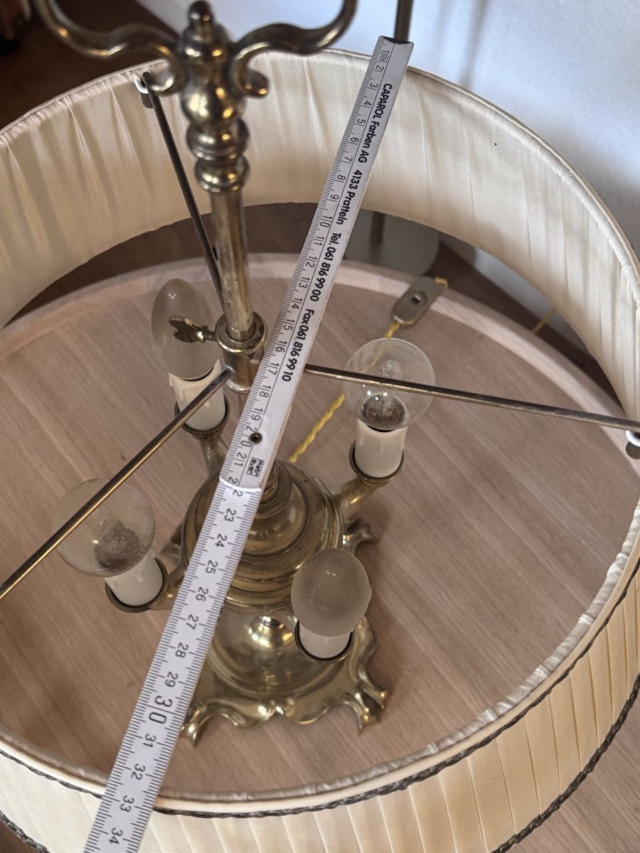 Lampes: Vintage Tischlampe, Messing – D'occasion à Niederbüren par Oetschli 5