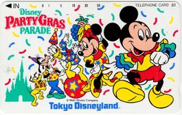Micky Maus - seltene Disney Telefonkarte aus Japan