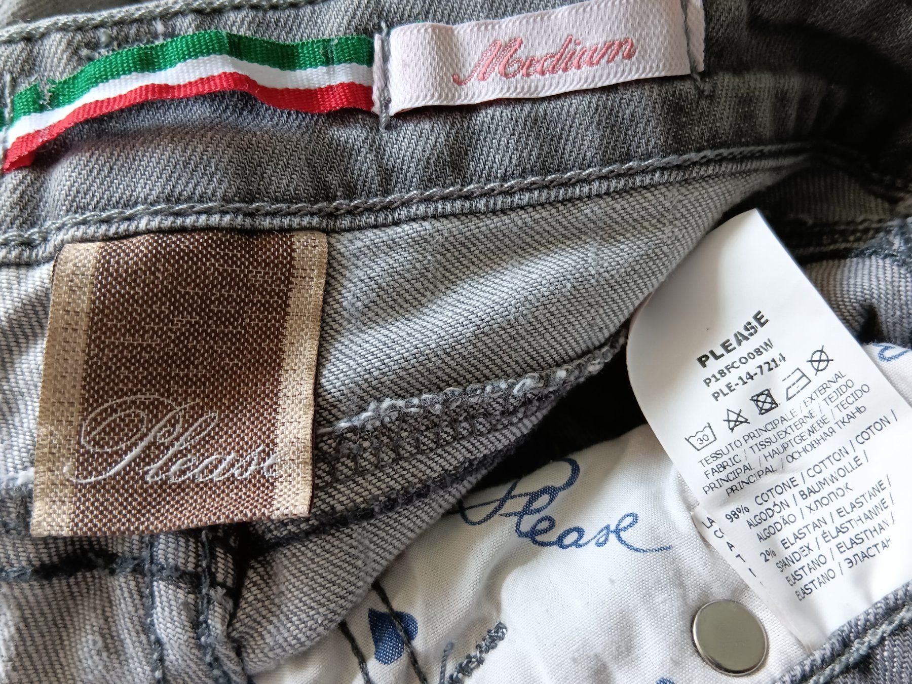 Please Jeans Jeans: PLEASE P18 Jeans taille / Grosse M – Usato da Cossonay-ville venduto da Super-Price-Quality 9