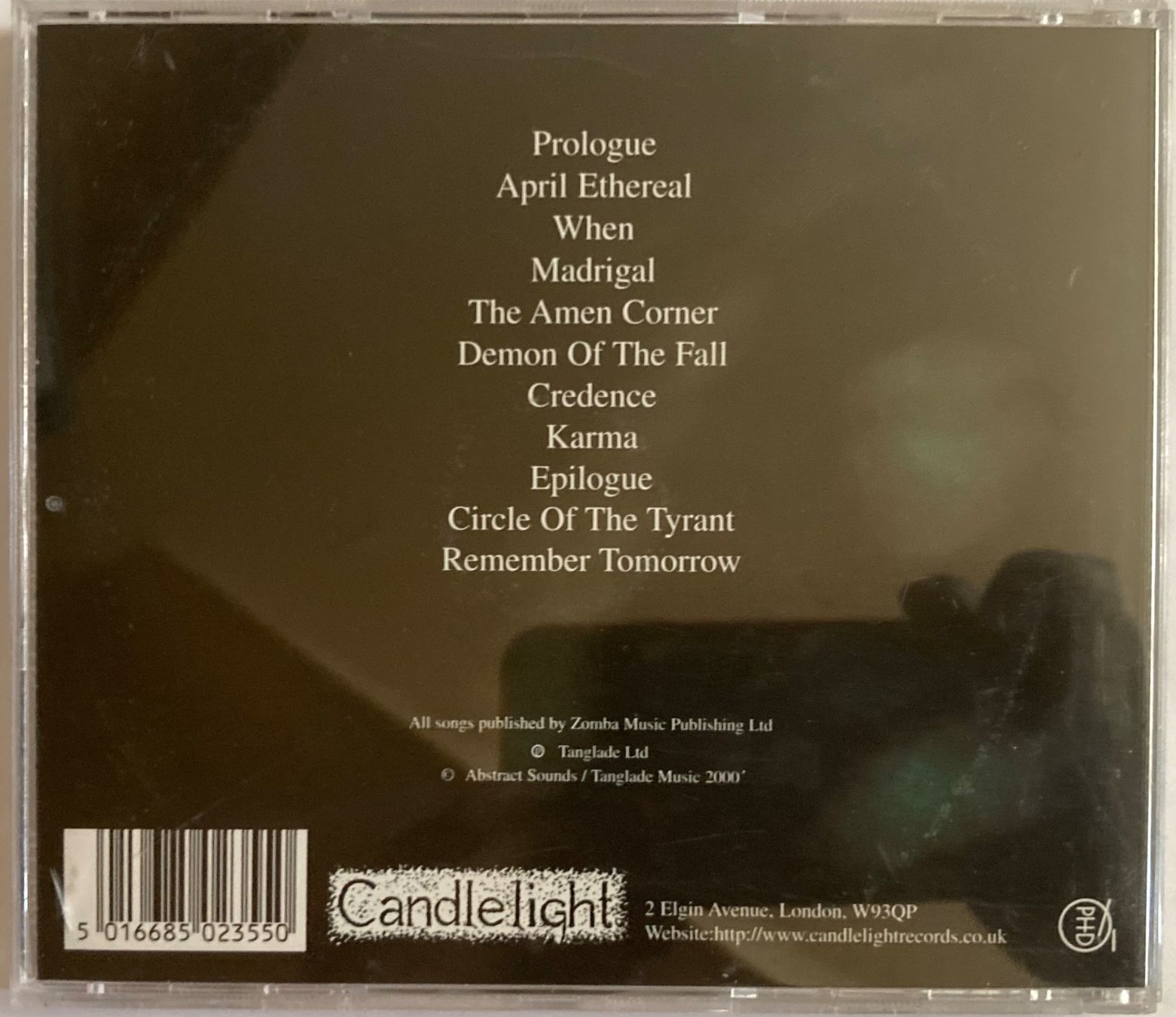 CDs: OPETH - ARMS, YOUR HEARSE – Gebraucht aus Poliez-Pittet von Newtown-Records 1