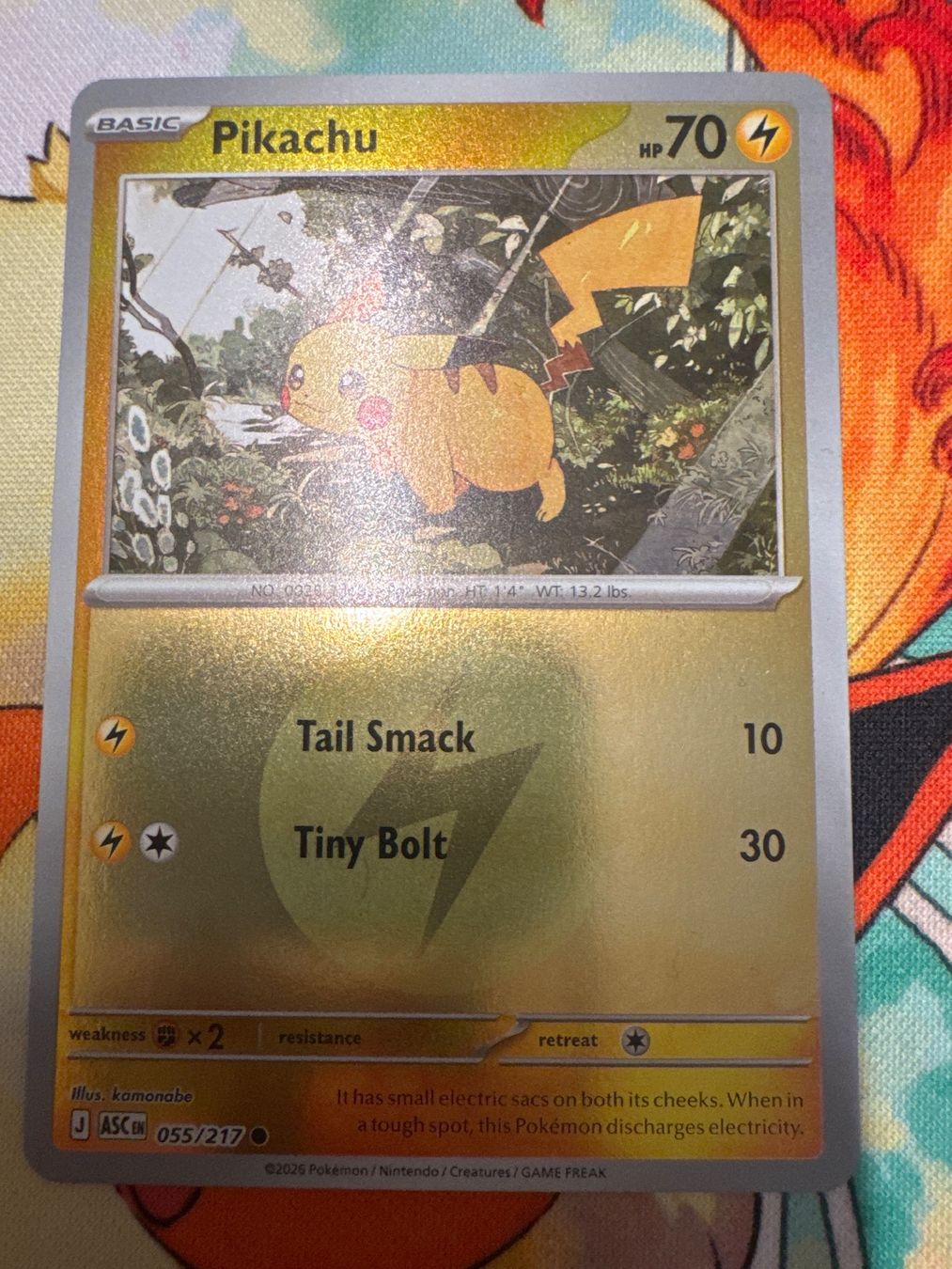 Pokémon Cartes à collectionner: Pikachu ASC055 EN - Reverse Energy pattern Ascedent Heroes – Neuf (Voir description) à Wil SG par Prof.Eich
