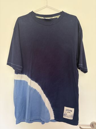 T-Shirt Scotch & Soda blau weiss Grösse M sehr guter Zustand