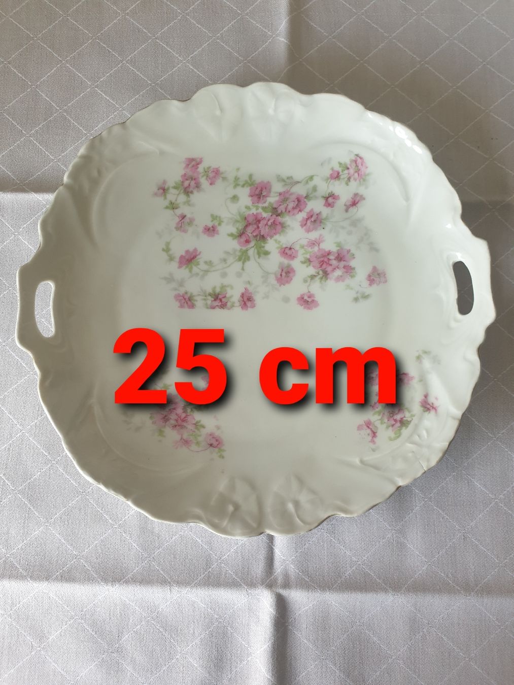 Servierplatten: Plat en porcelaine de Limoges – Gebraucht aus Vauderens von sylvieswiss 1