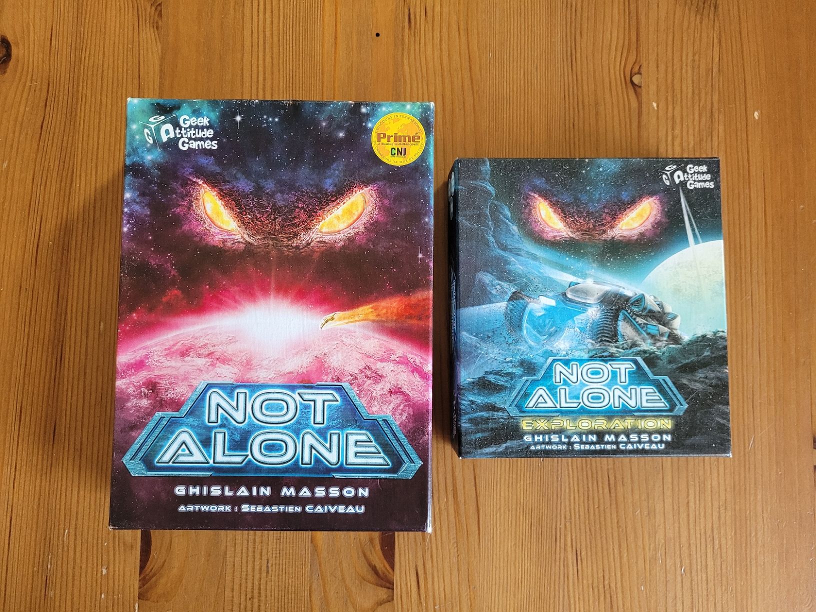 Giochi: Jeu de société Not Alone + extension Exploration – Usato da Carouge GE venduto da pau_t2wx
