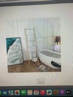 Echelle à serviettes pour salles de bains