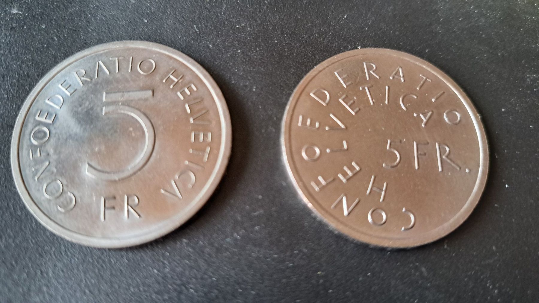Toutes les monnaies: 5 Fr. – Neuf (Voir description) à Affeltrangen par Handre