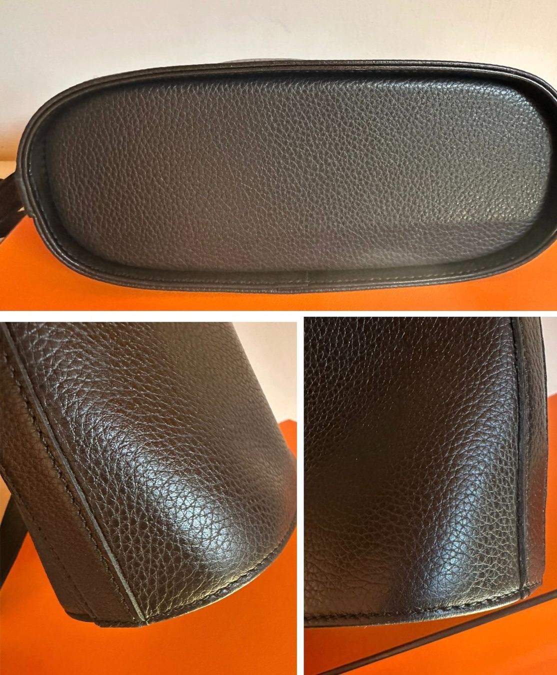 Longchamp Borse da donna: Longchamp Sac vintage luxe noir – Usato da Bernex venduto da euma1976 8