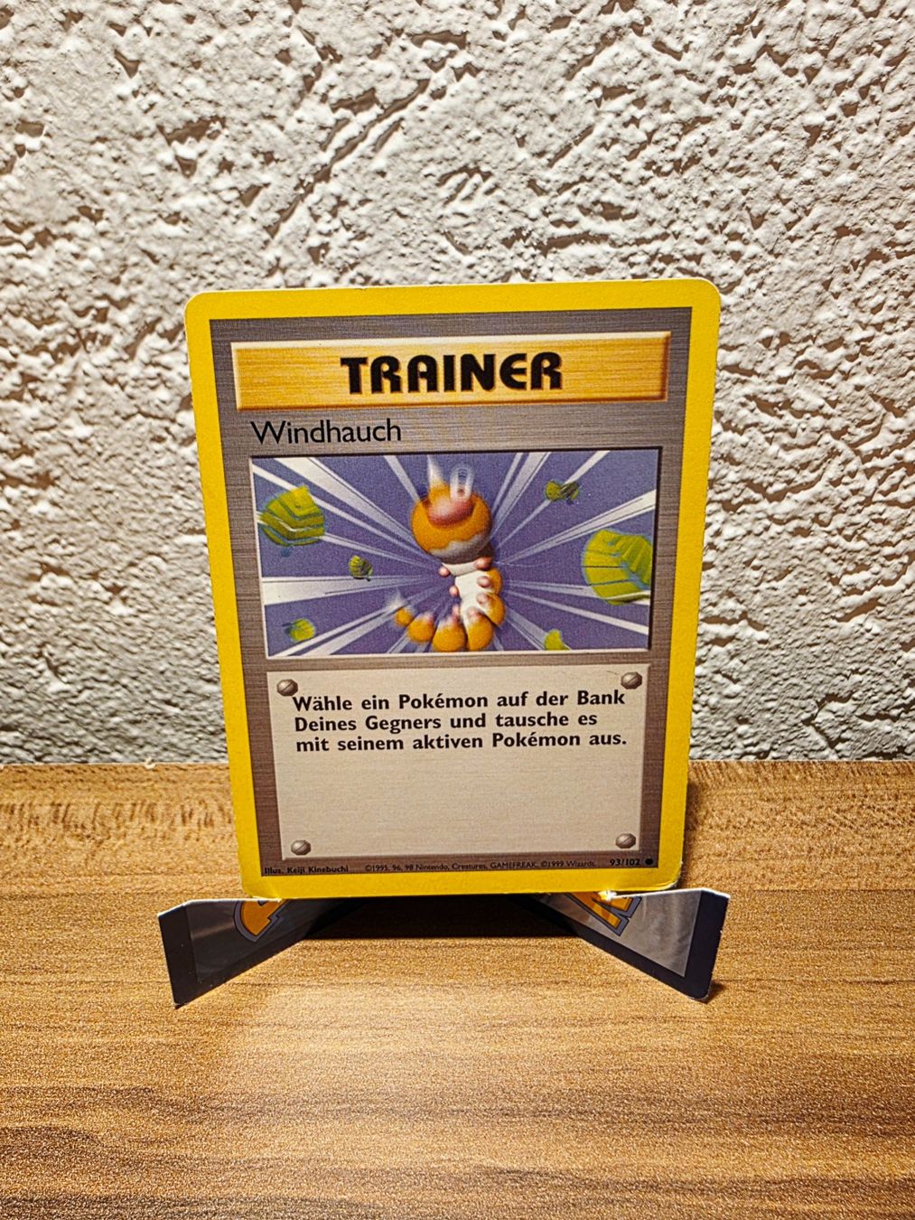 Pokémon Carte collezionabili: Windhauch 93/102 Base Set DE – Nuovo (secondo la descrizione) da Turin (Salins) venduto da Meeelll01