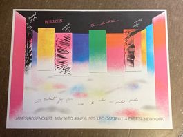 Plakat James ROSENQUIST 1970 New York Leo Castelli