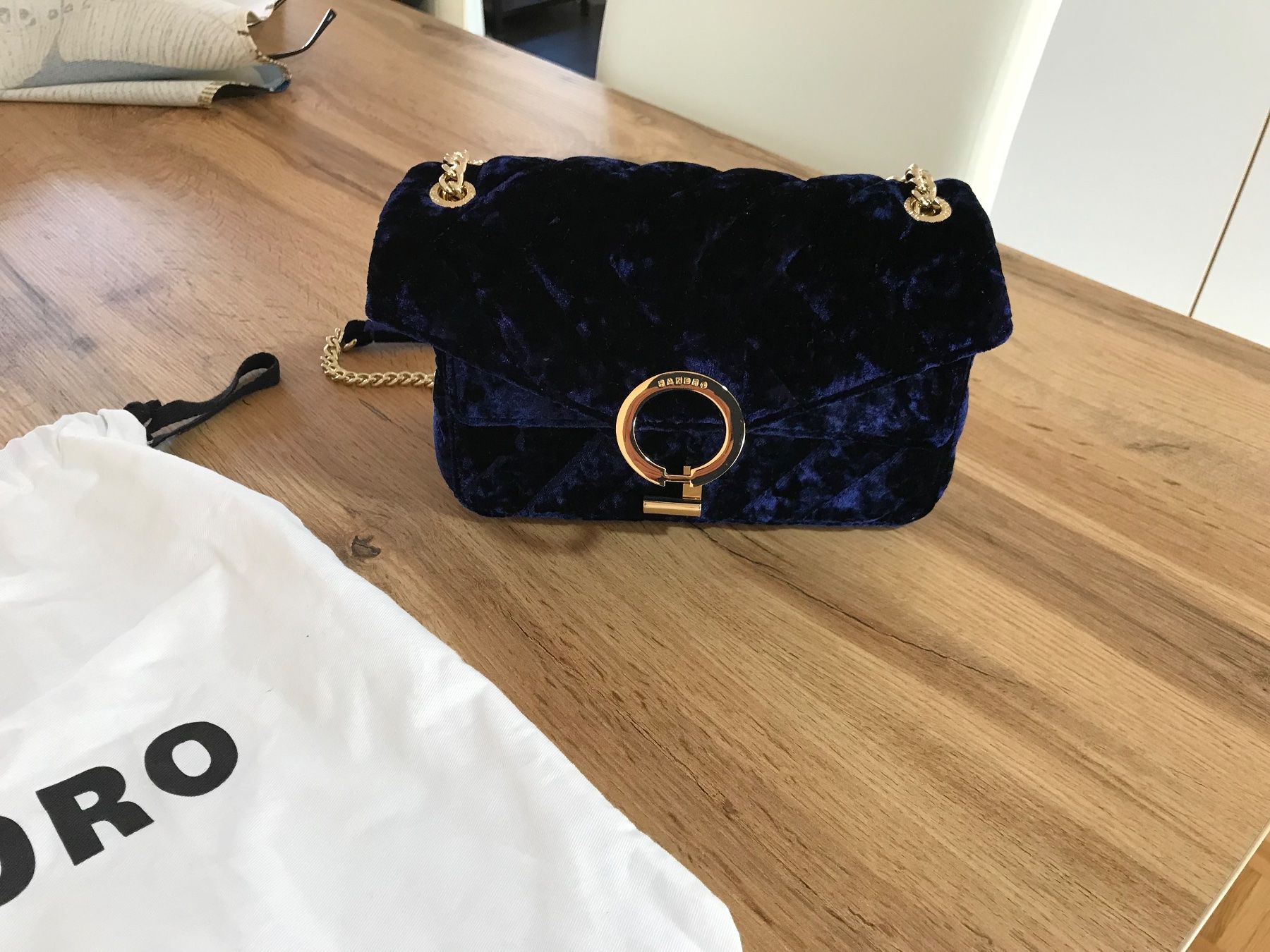 Sandro Borse da donna: Edle Handtasche -Sandro, königsblau, Neu – Nuovo (secondo la descrizione) da Buchs ZH venduto da baagii 2