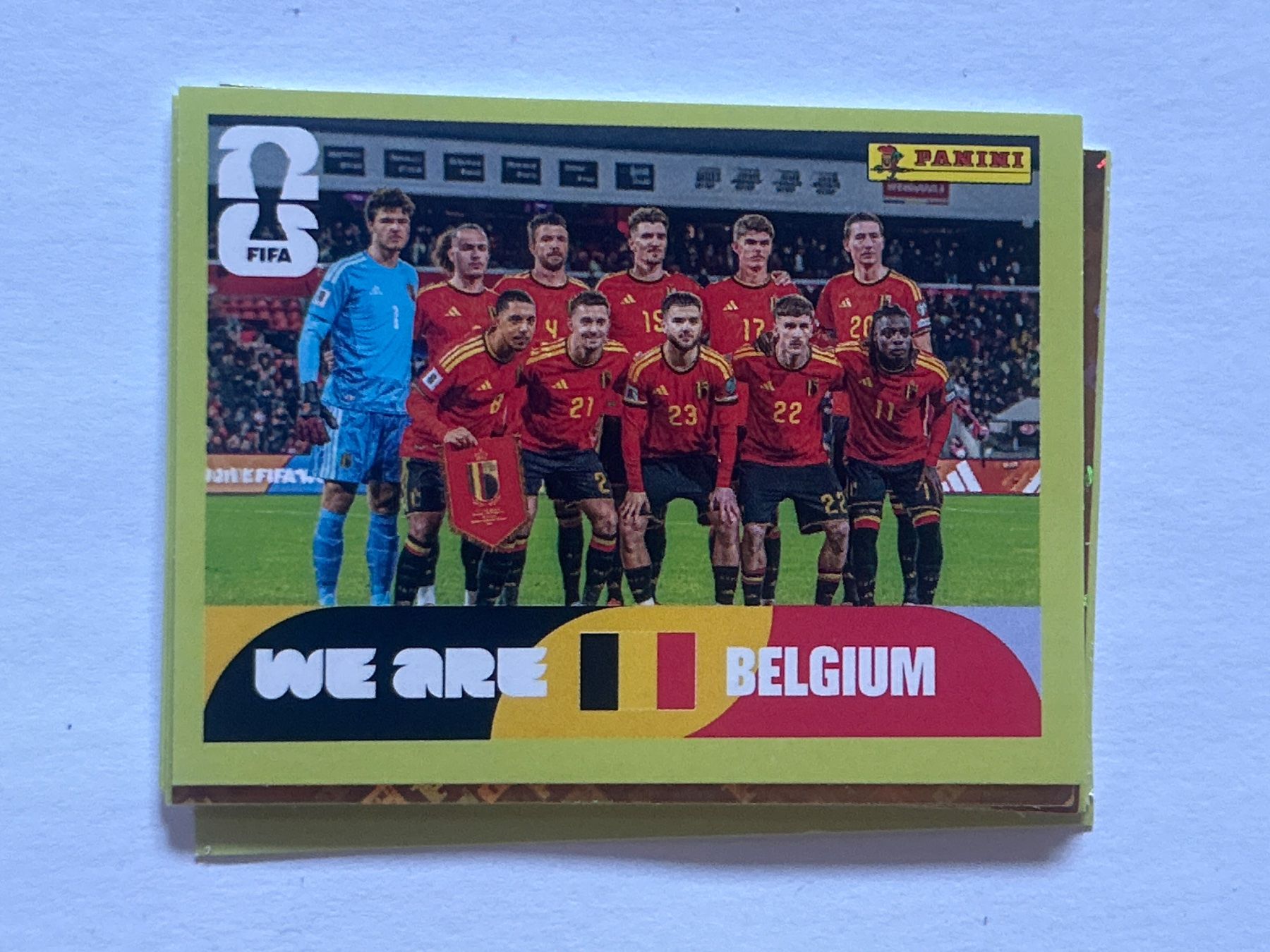 Panini Carte collezionabili: Panini WM 2026 Sticker - BEL 13 – Nuovo (secondo la descrizione) da Troistorrents venduto da sim_d75d