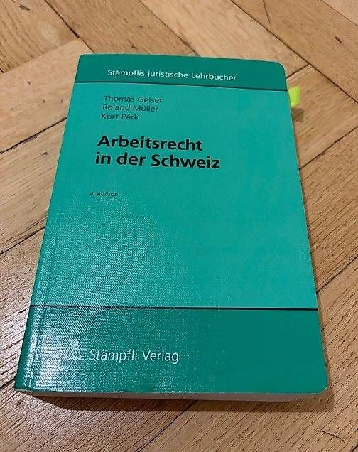 Libri: Arbeitsrecht in der Schweiz – Usato da Biel venduto da Z_2019