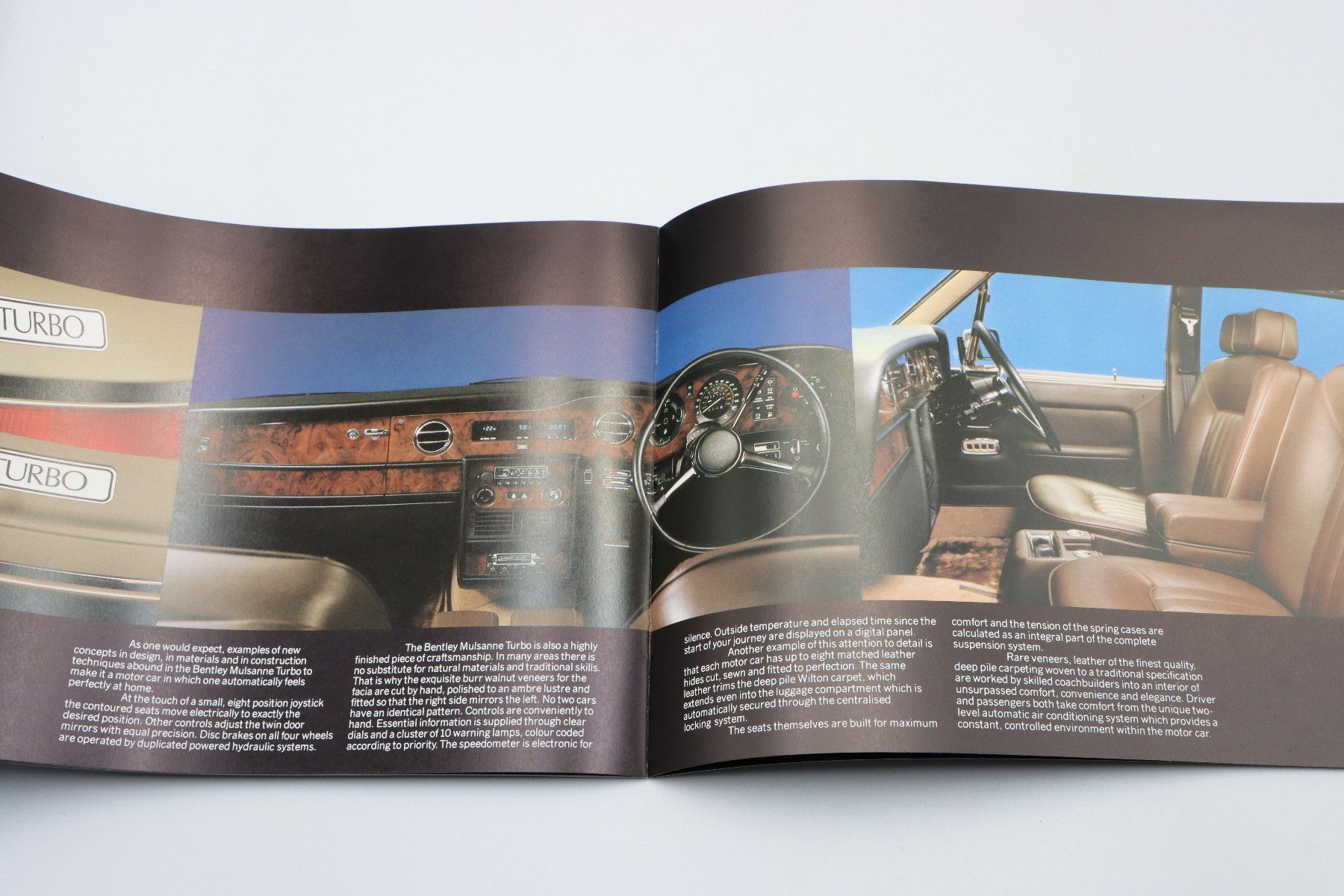 Bentley Documenti: Bentley Mulsanne / Turbo 1982 Prospekt – Usato da Bühl b.Aarberg venduto da Collectorpassions 7