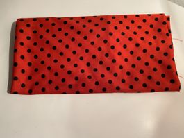 Roter Polka Dot Stoff — 2* ca 110-53 oder nähen 👗 (T:1)